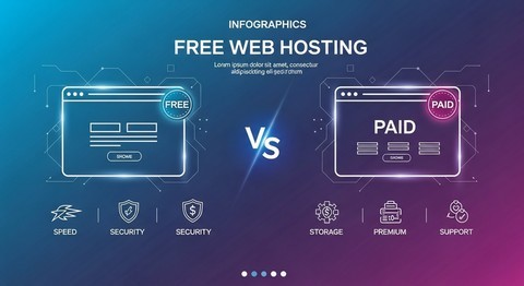 Hébergement Gratuit vs Hébergement Payant